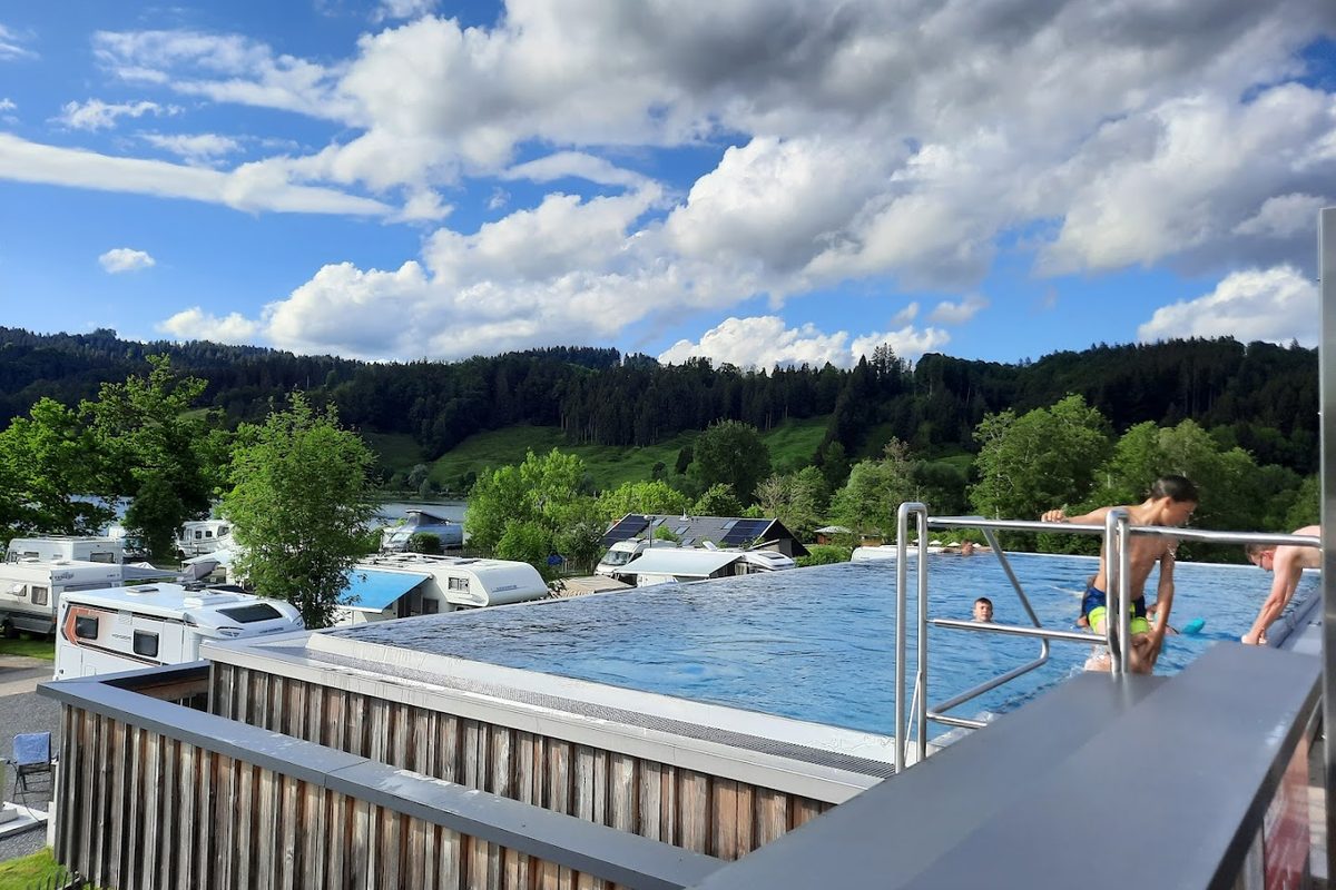 Alpsee Camping campsite in Immenstadt im Allgäu — photo 2