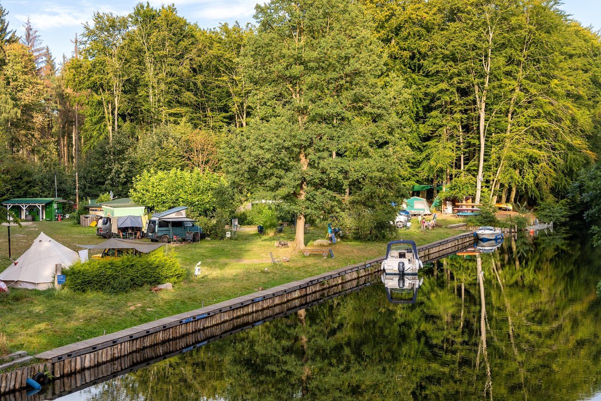 Bermudadreieck Naturcamping and Hafen campsite in Lübz — photo 3