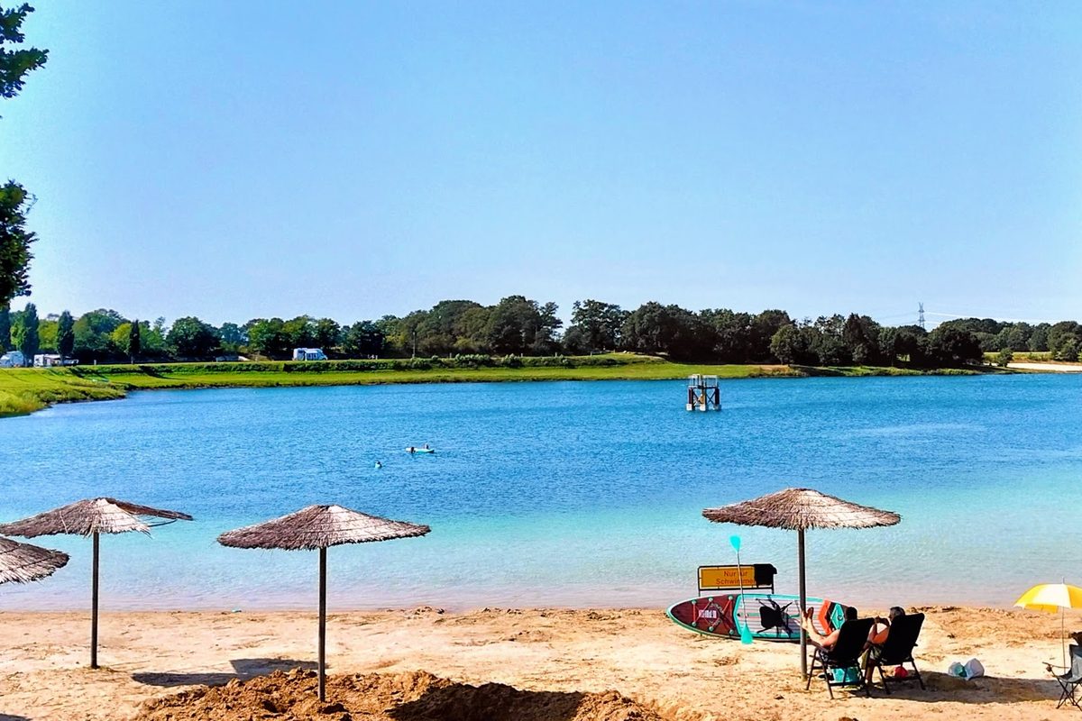 Camping am Bernsteinsee campsite in Wiefelstede — photo 4