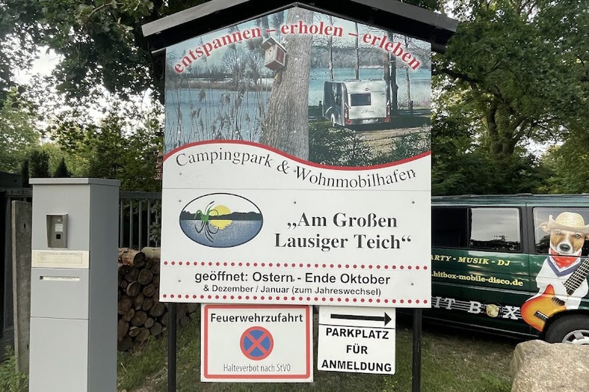 Camping am Großen Lausiger Teich campsite in Bad Schmiedeberg — photo 4
