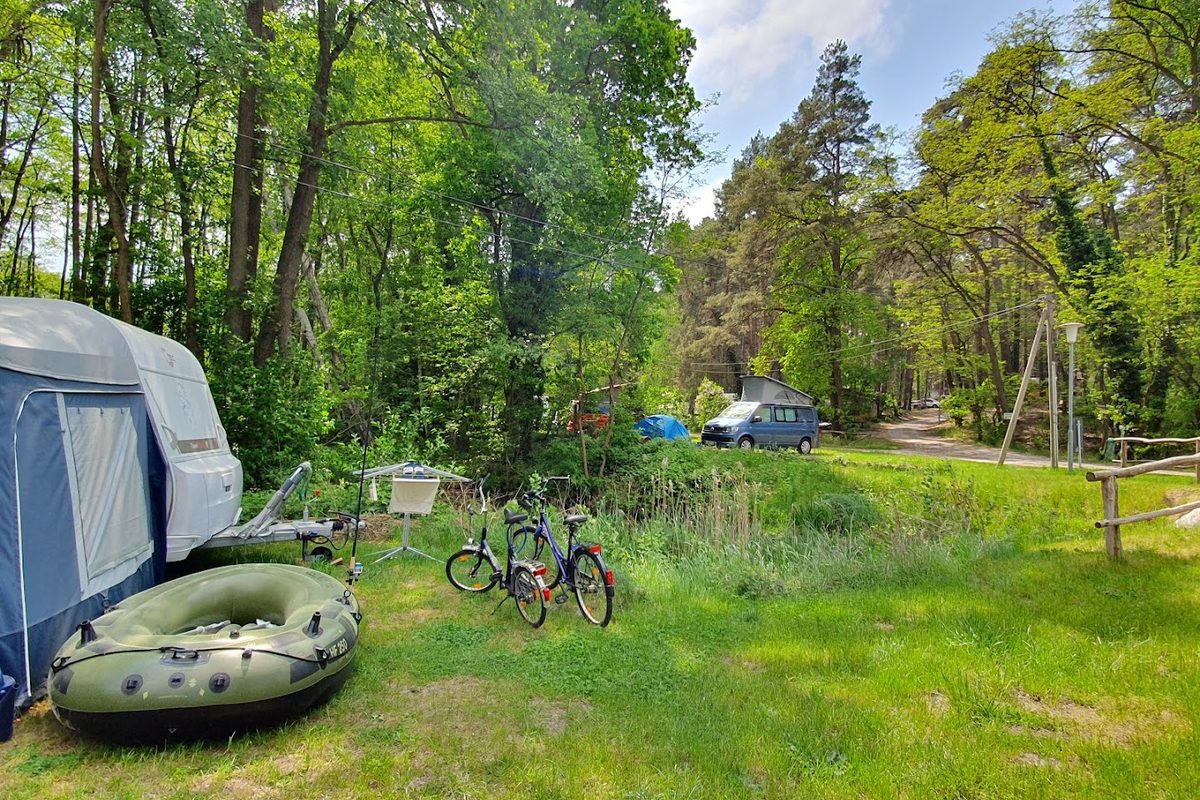 Camping Am Springsee campsite in Storkow — photo 3