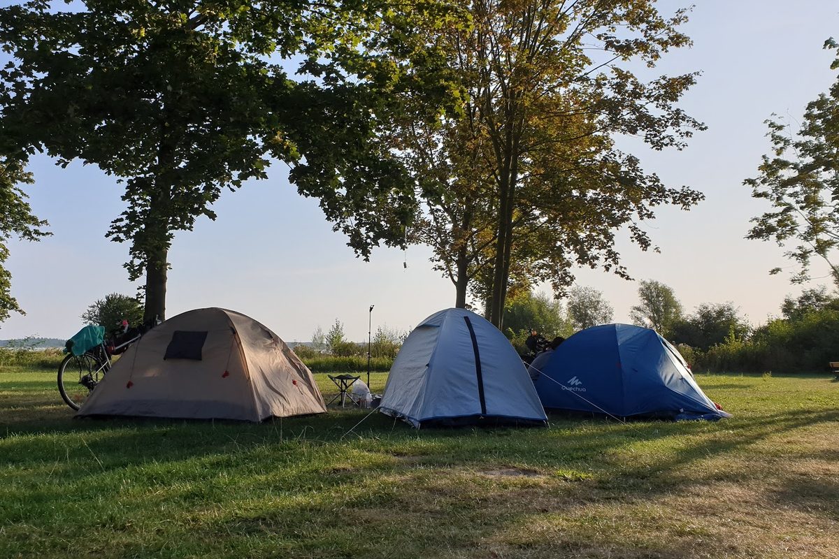Camping an der Dänischen Wiek campsite in Eldena — photo 5