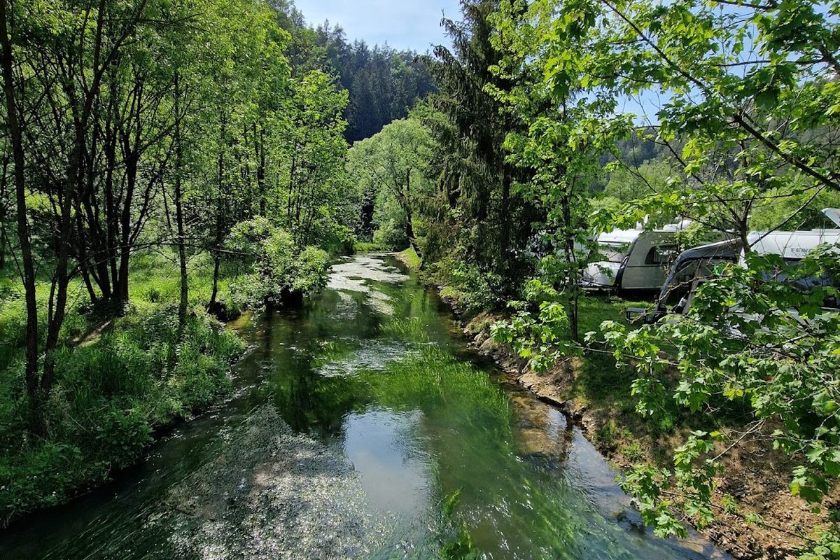 Camping Bärenschlucht campsite in Pottenstein — photo 4