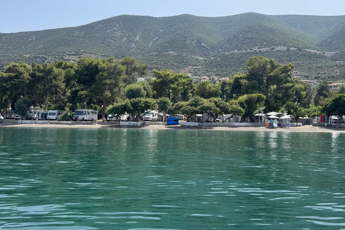 Camping Bekas Beach campsite in Panagía — photo 4
