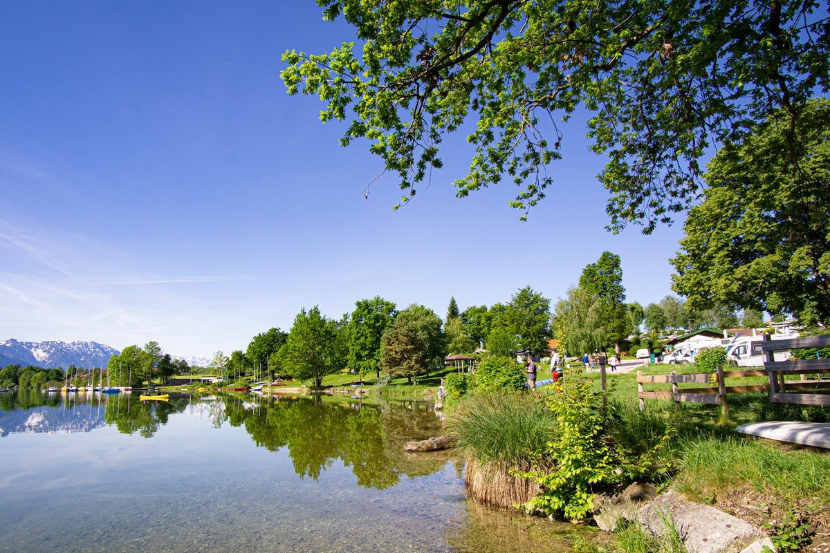 Camping Brugger Am Riegsee campsite in Spatzenhausen — photo 3