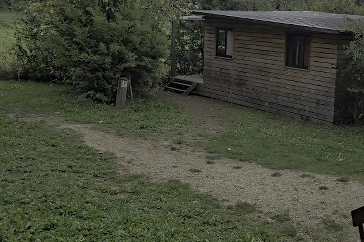 Lakeside Huttopia site at Divonne-les-Bains, Jura