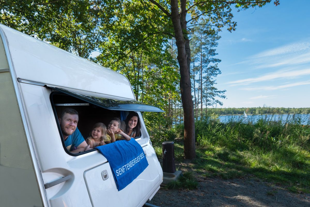 Camping Familienpark Senftenberger See campsite in Großkoschen — photo 3
