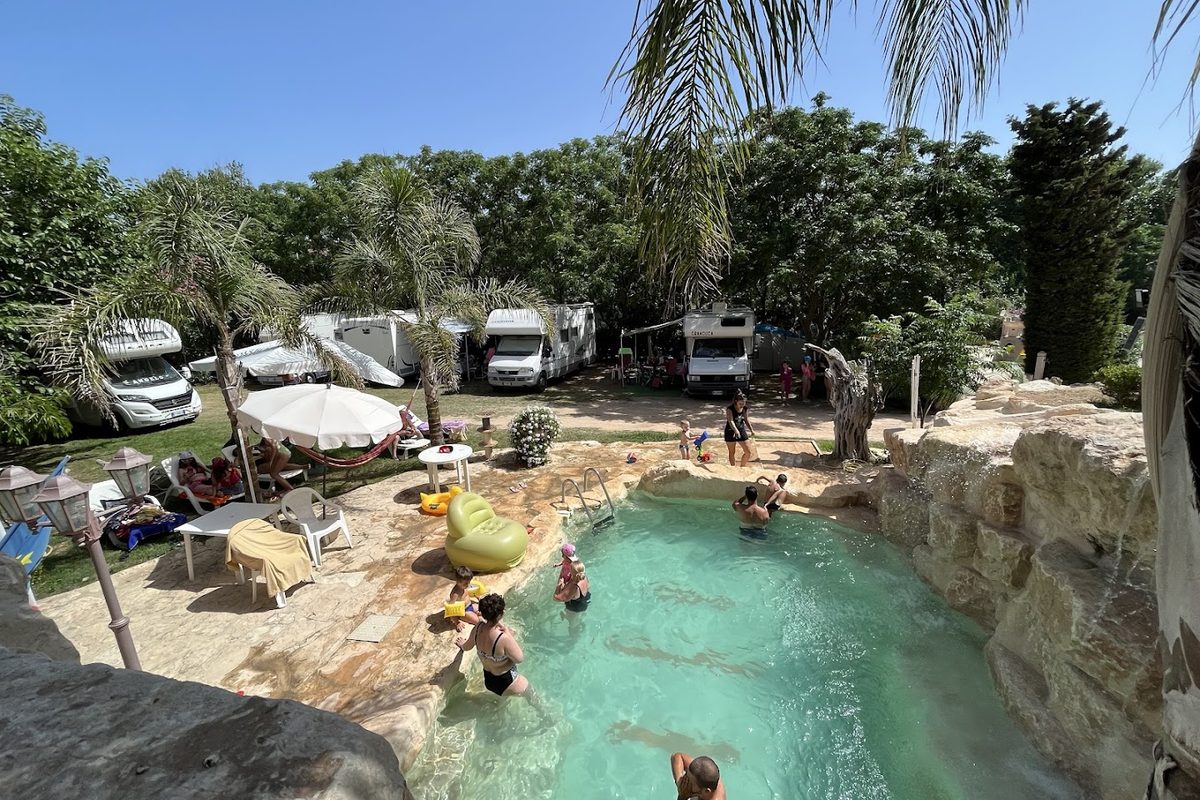 Camping Flintstones Park campsite in Scicli — photo 3