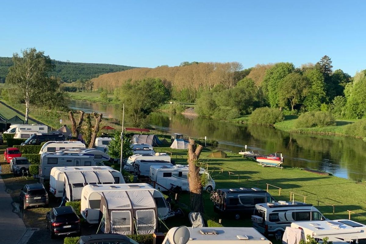 Camping Grohnder Fährhaus campsite in Grohnde — photo 4