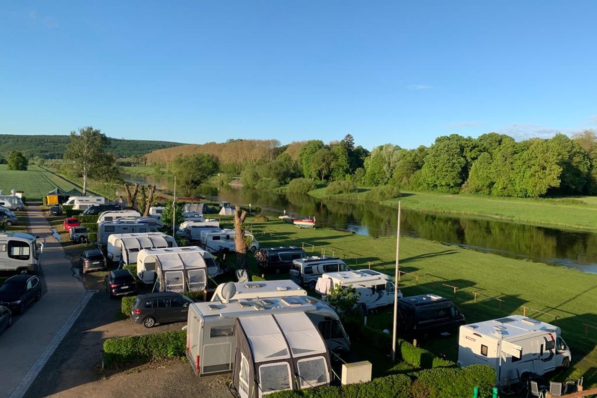 Camping Grohnder Fährhaus campsite in Grohnde — photo 5