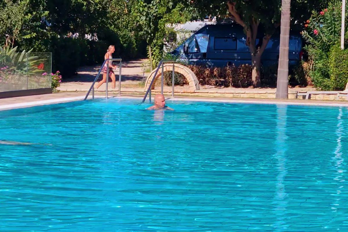 Camping Ionion Beach campsite in Glýfa — photo 2