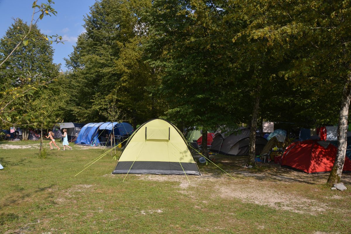 Camping Nadiža Podbela campsite in Breginj — photo 4