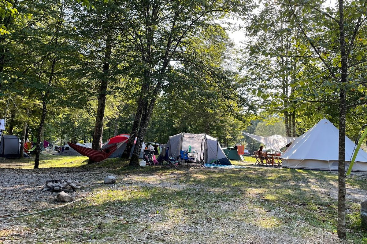Camping Nadiža Podbela campsite in Breginj — photo 5