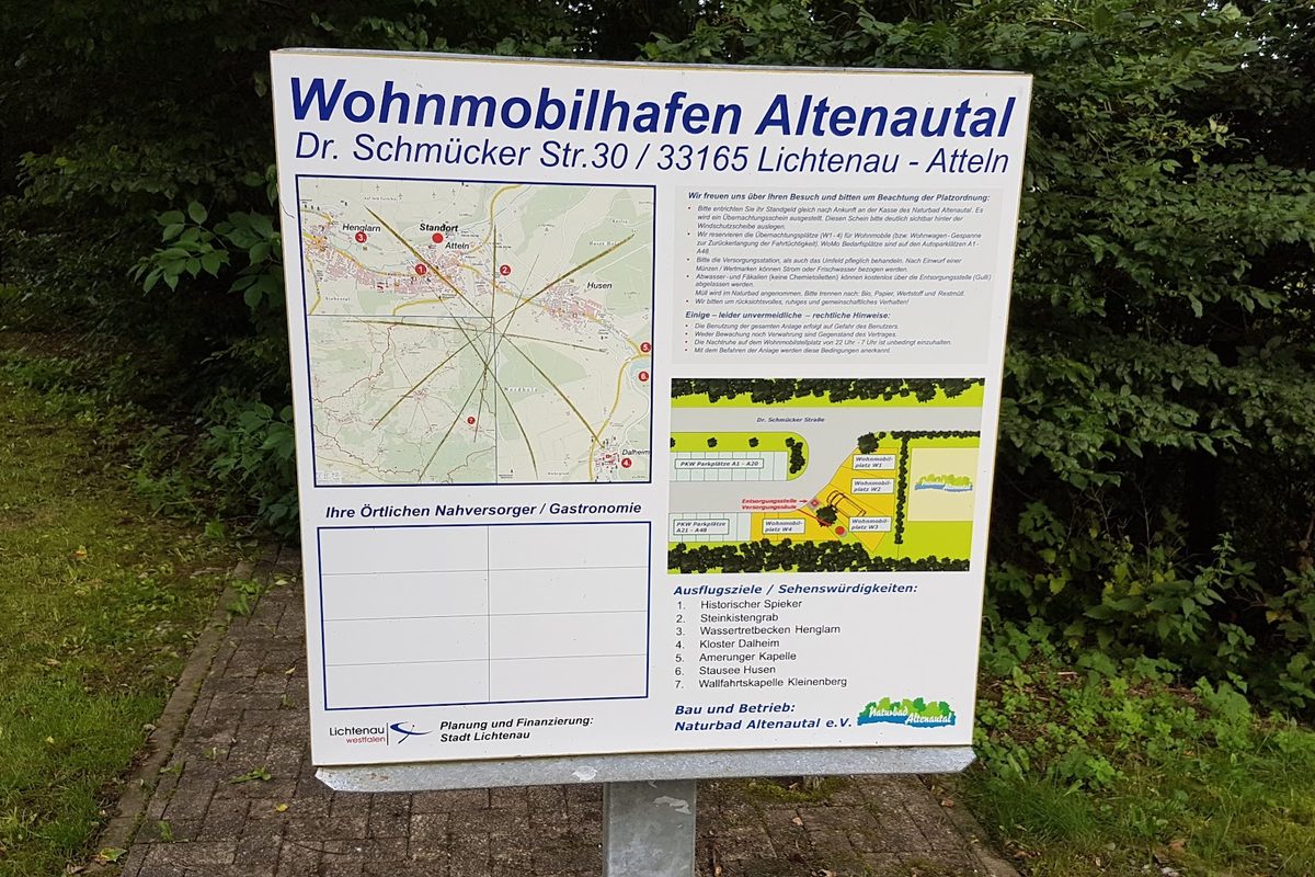 Camping Naturbad Altenautal campsite in Lichtenau — photo 2