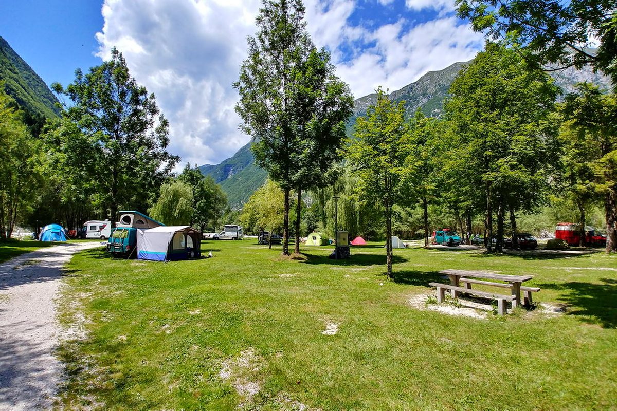 Camping Pension Kamp Klin campsite in Soča — photo 3
