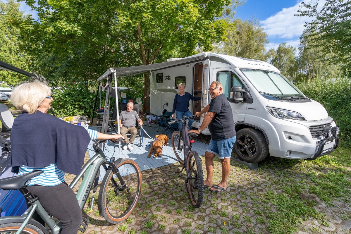 Camping Senftenberger See campsite in Niemtsch — photo 4