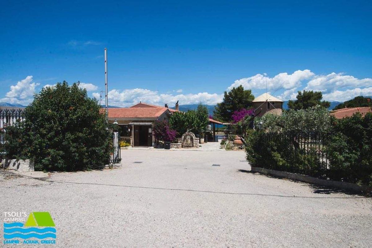 Camping Tsolis campsite in Lambírion — photo 4