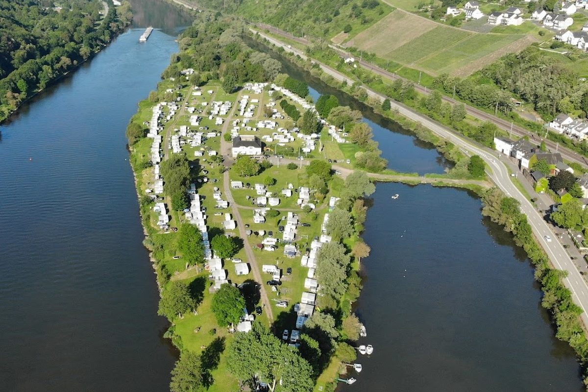 Campinginsel Sonnenwerth campsite in Hatzenport — photo 5