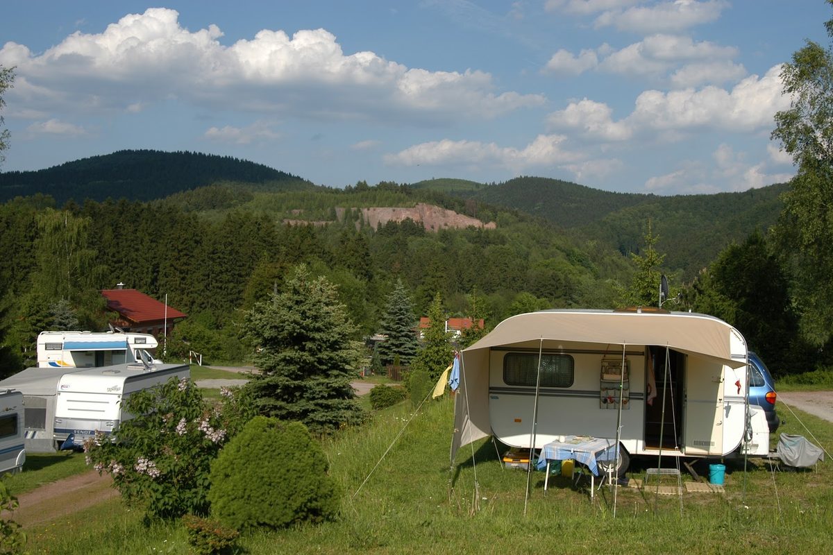 Campingplatz Am Waldbad campsite in Breitenbach — photo 3