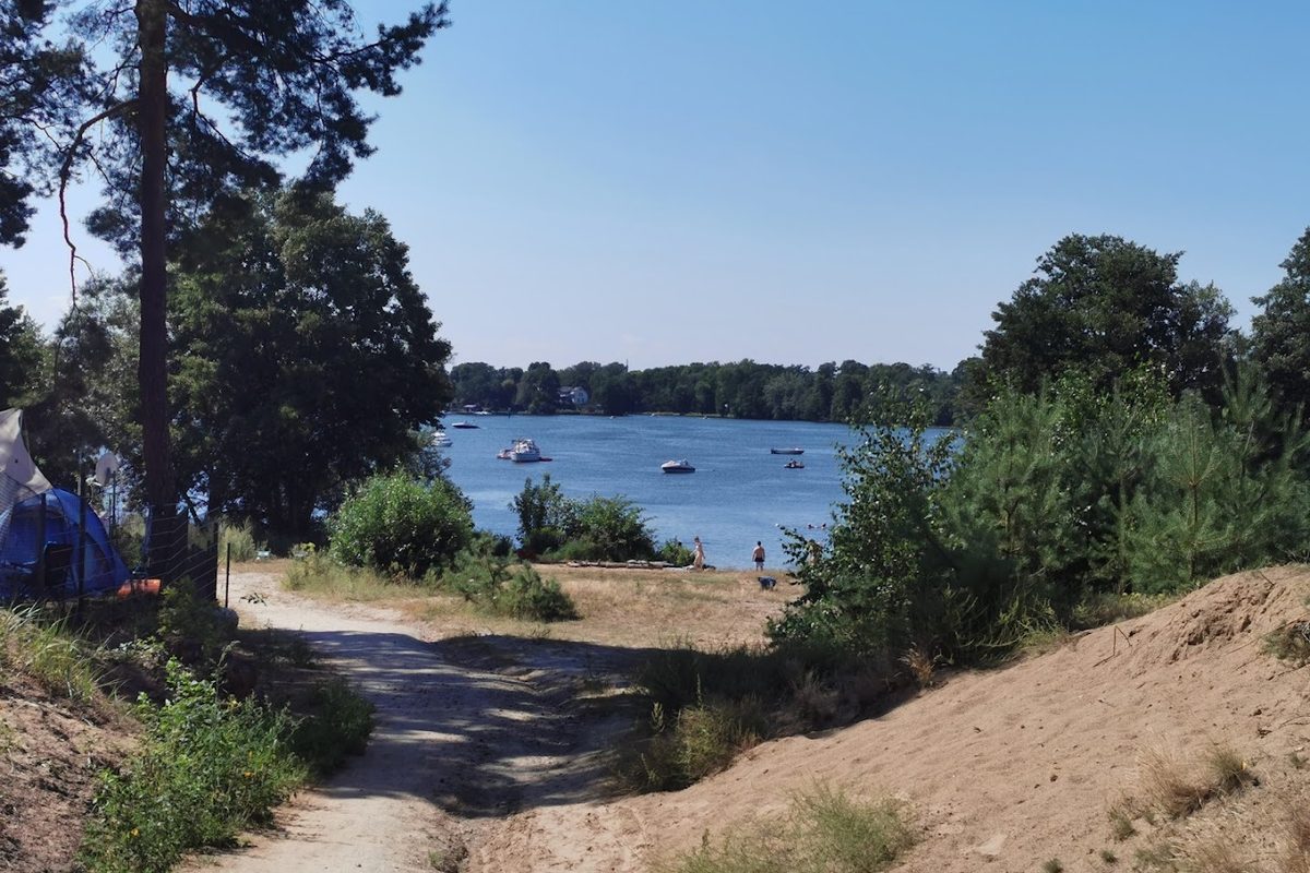 Campingplatz Flakensee Bei Berlin campsite in Woltersdorf — photo 3