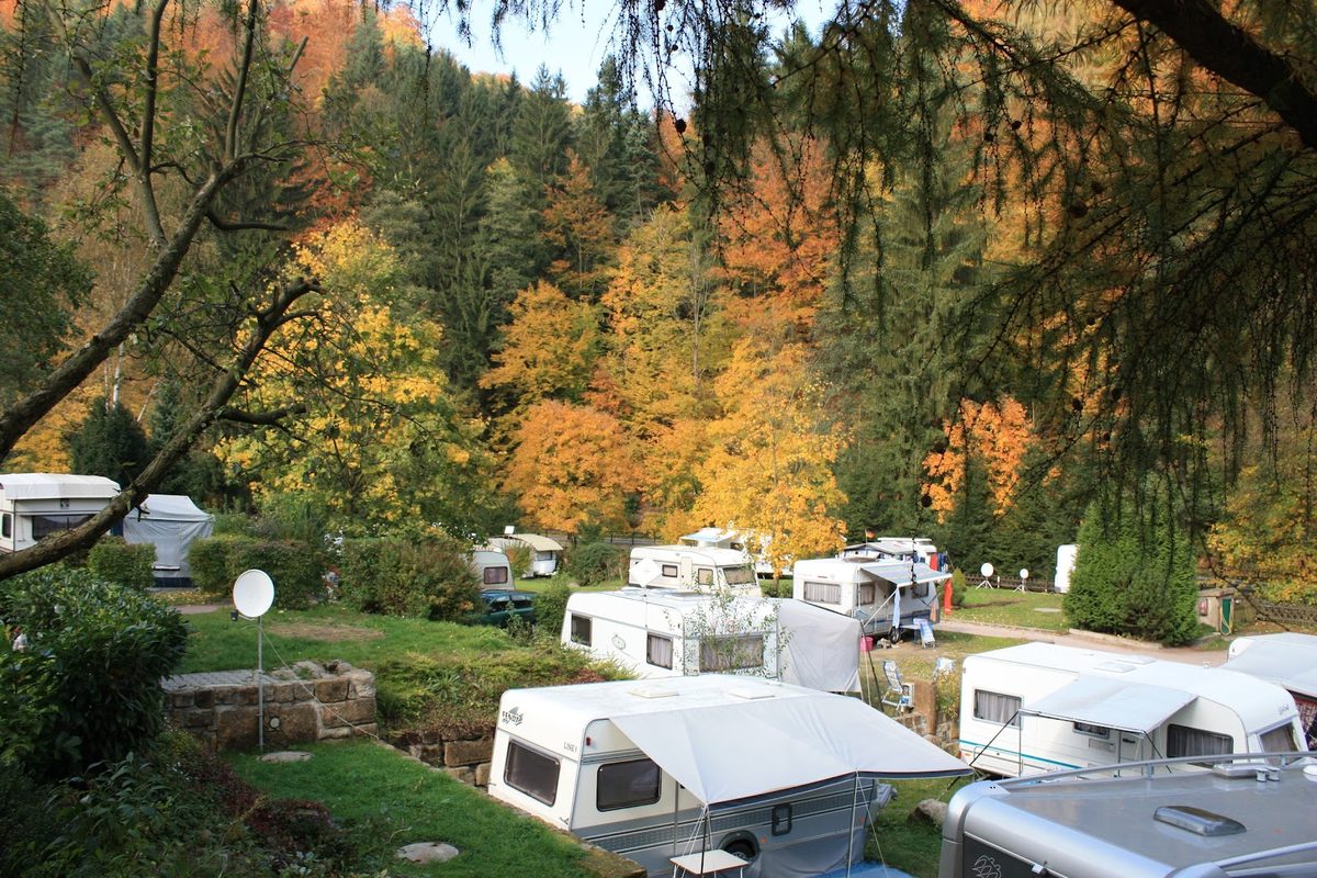 Campingplatz Ostrauer Mühle campsite in Bad Schandau — photo 3