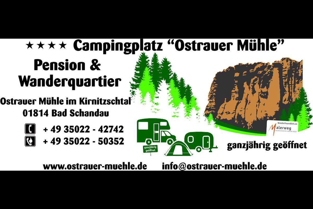 Campingplatz Ostrauer Mühle campsite in Bad Schandau — photo 5