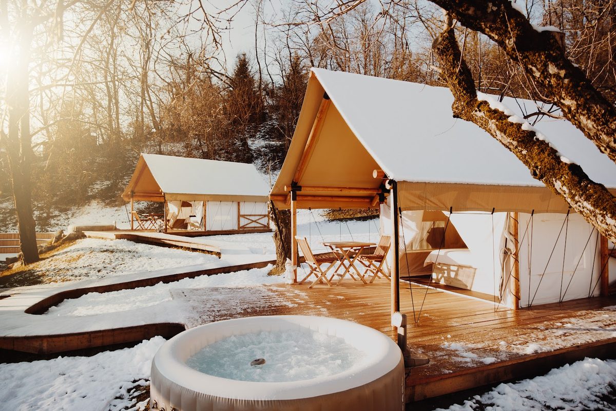 Chateau Ramšak, vineyard glamping resort campsite in Počehova — photo 4