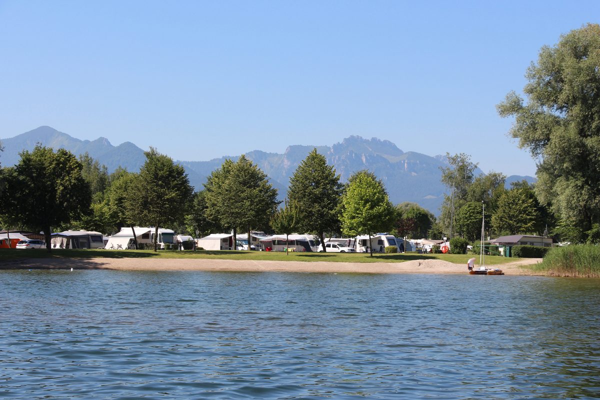 Chiemsee Camping Rödlgries campsite in Übersee — photo 4