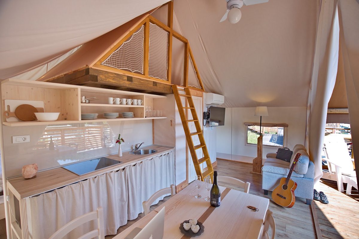 Glamping Bio Terme campsite in Mala Nedelja — photo 4