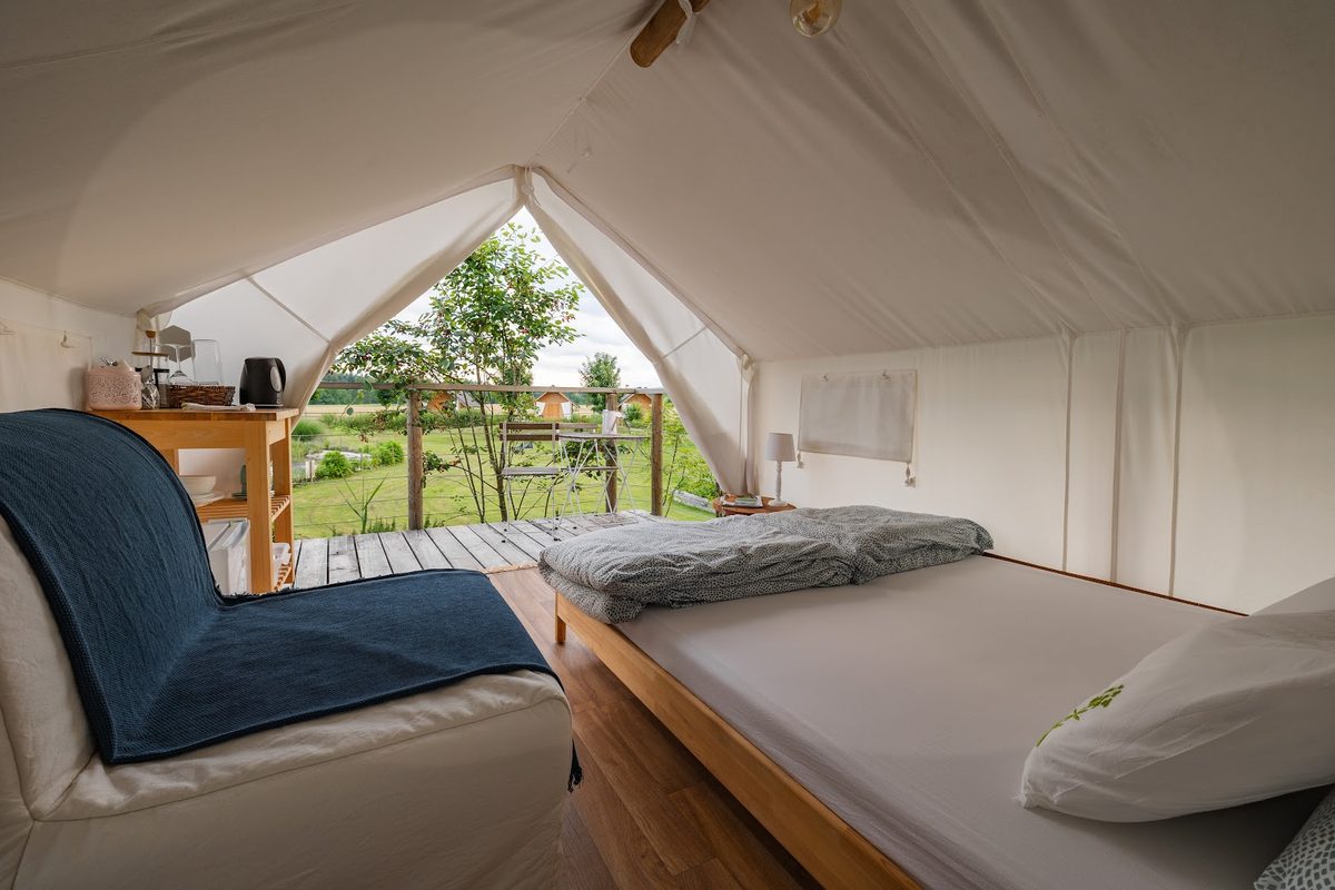 Glamping Kolpa Resort campsite in Gradac — photo 2
