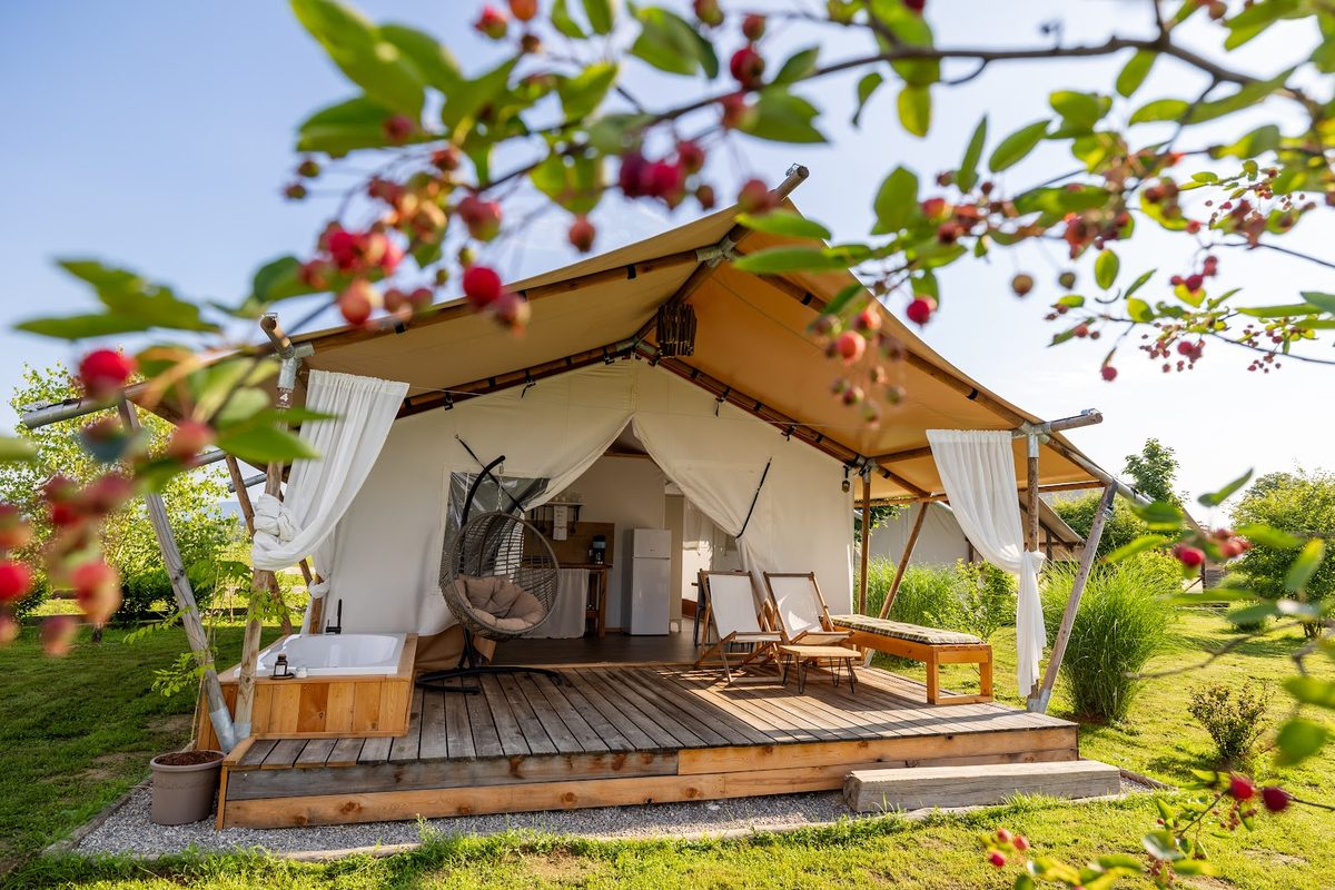 Glamping Kolpa Resort campsite in Gradac — photo 4