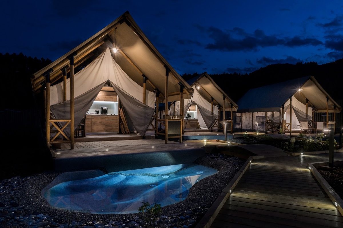 Glamping Olimia Adria Village - Terme Olimia campsite in Podčetrtek — photo 2