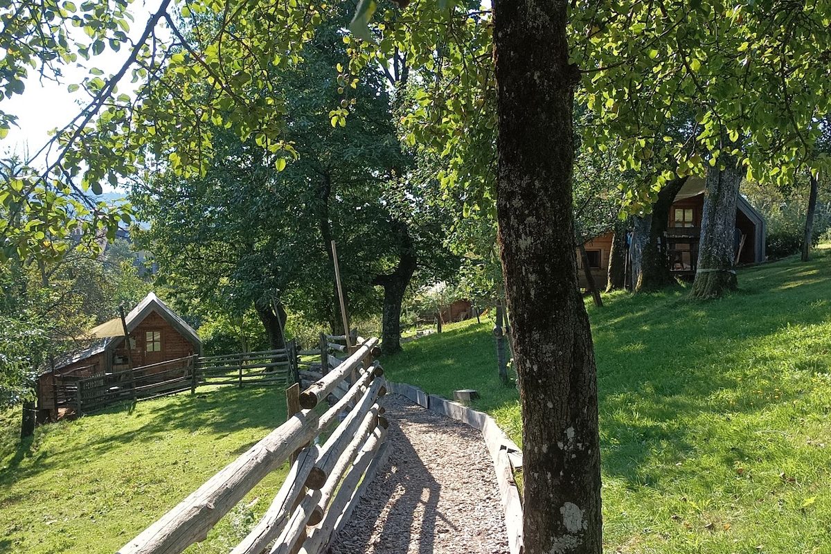 Glamping Organic Farm Slibar campsite in Tržič — photo 5