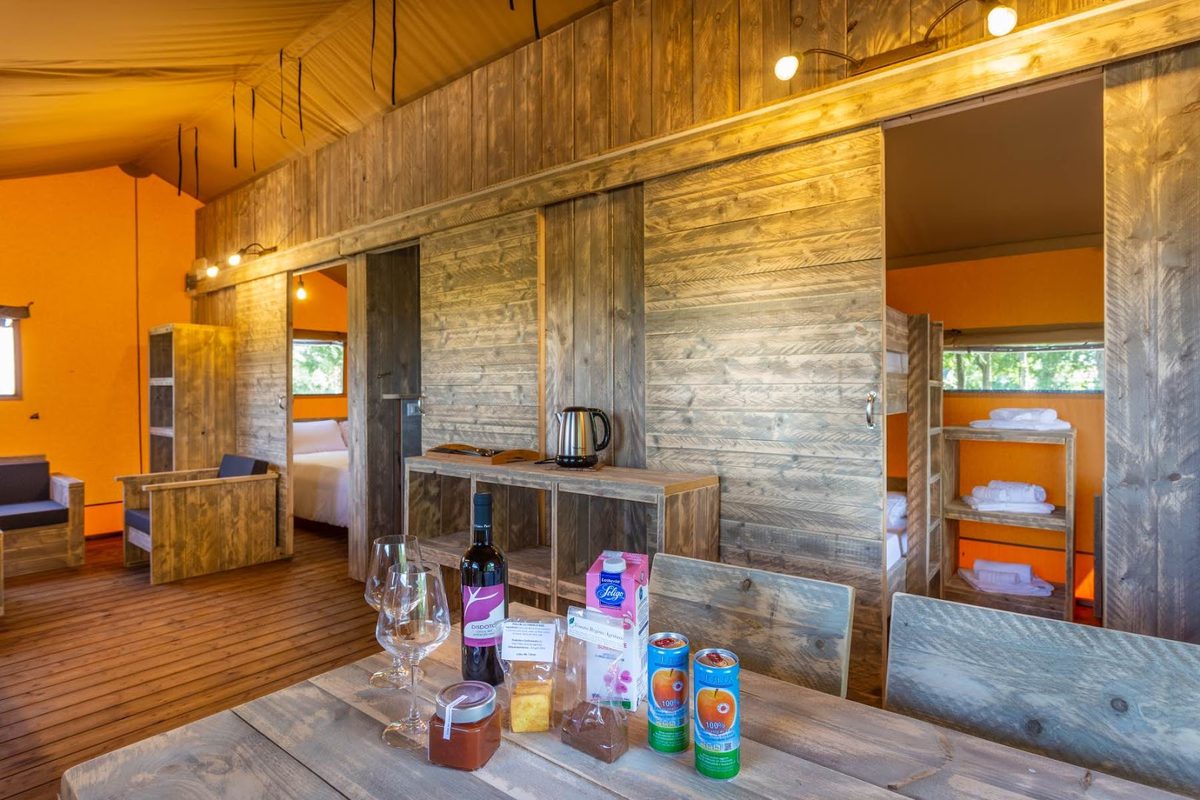 Glamping Tenuta Regina campsite in Palazzolo dello Stella — photo 3