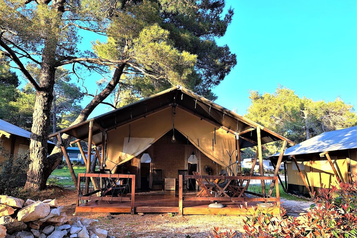 Glamping Trasorka campsite in Veli Lošinj — photo 2