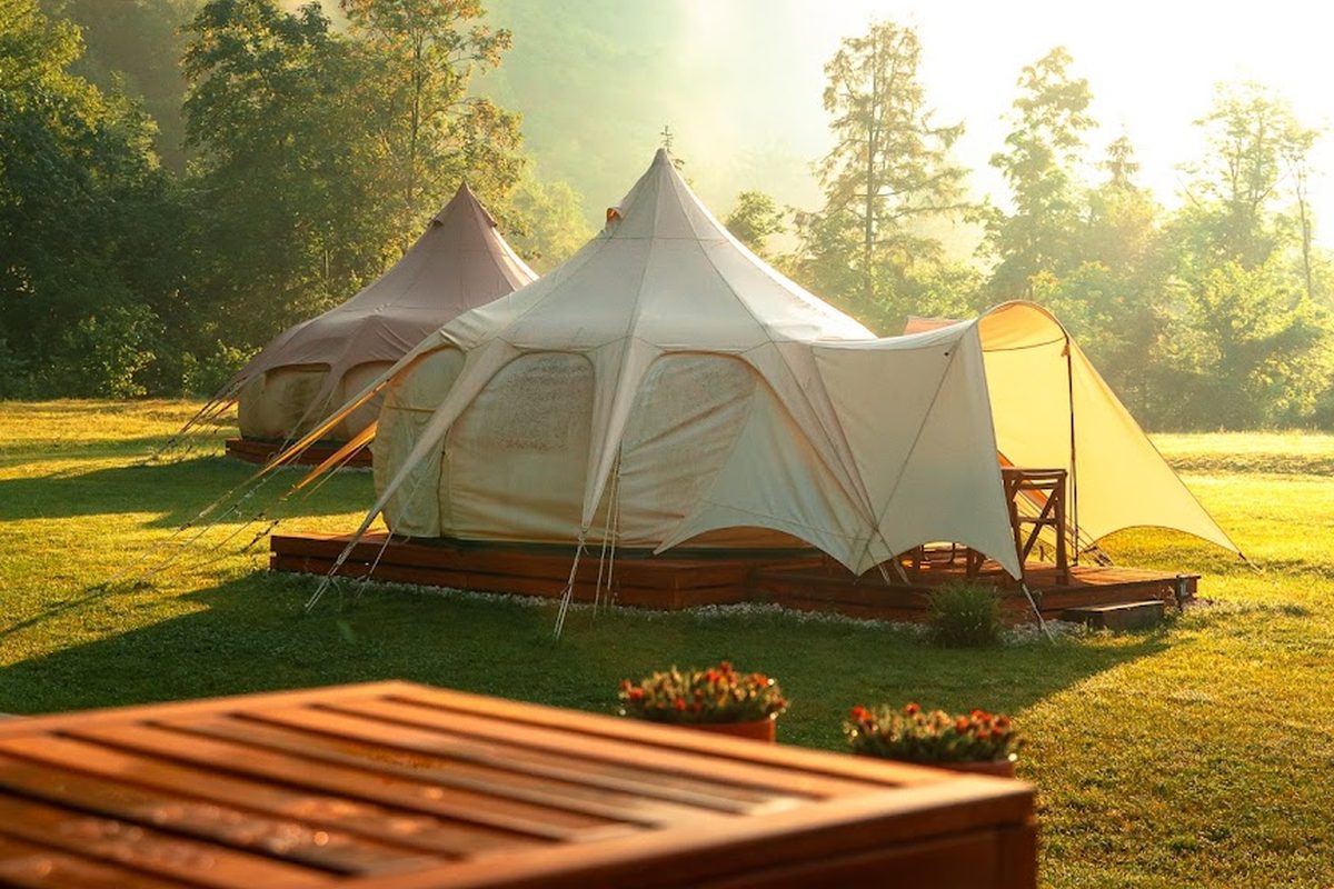 Gozdna Jasa Glamping campsite in Bovec — photo 2