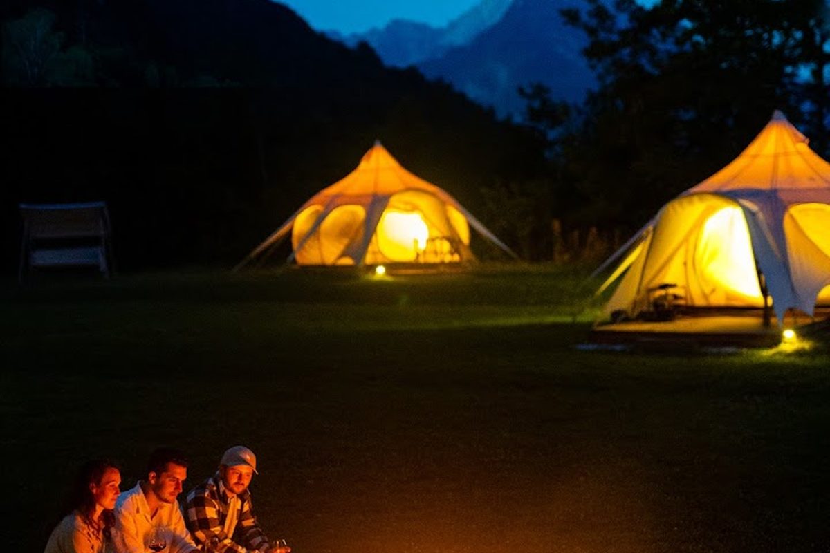 Gozdna Jasa Glamping campsite in Bovec — photo 3