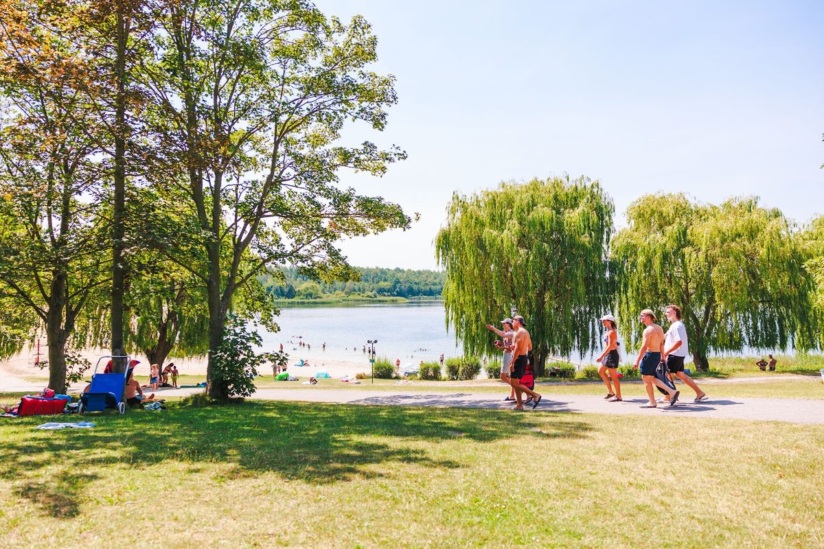 Hasse Campingplatz Und Strandbad campsite in Braunsbedra — photo 4