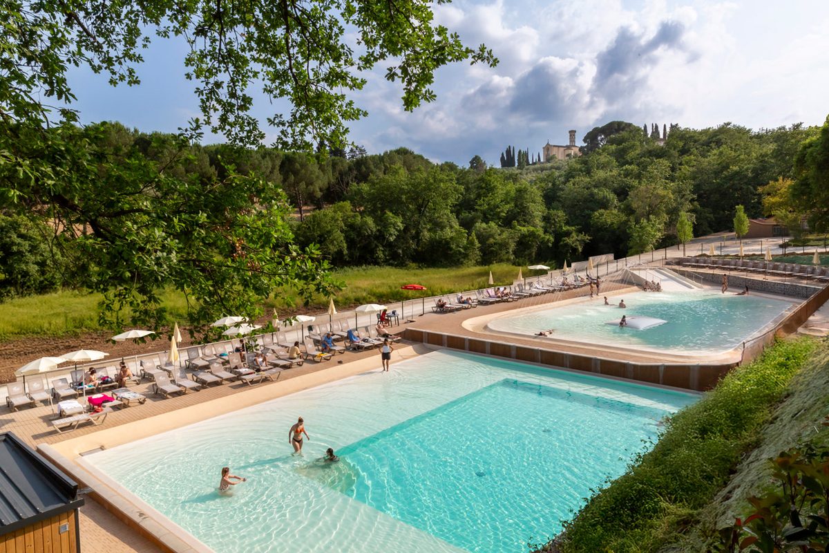 Hu Firenze Certosa Camping in Town campsite in Bottai — photo 2