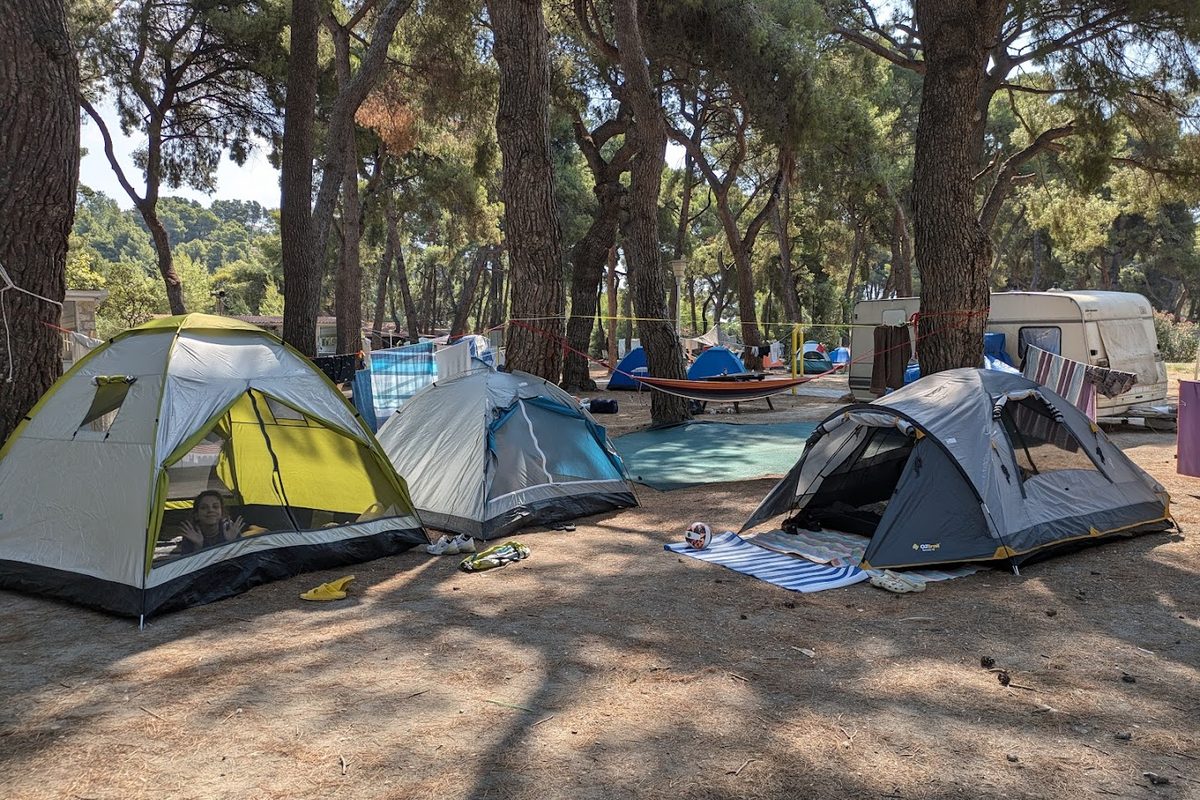 Kalandra University Camping Auth campsite in Kalándra — photo 3