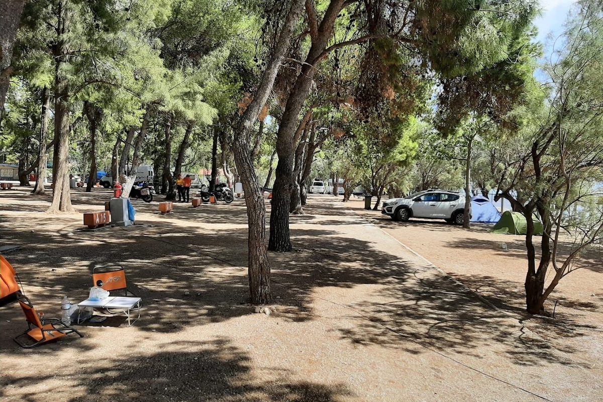 Kastraki Camping campsite in Paralía Asínis — photo 4