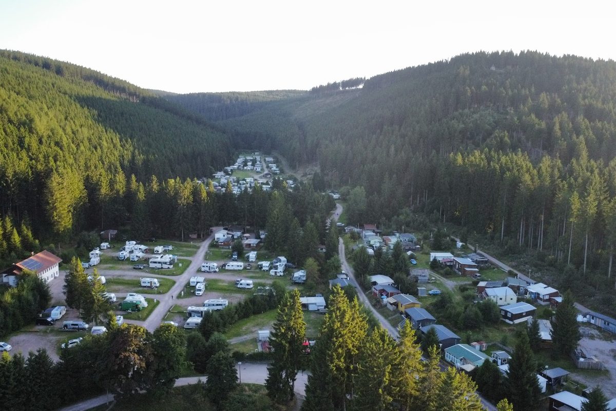 Oberhof Camping Lütschesee campsite in Frankenhain — photo 5