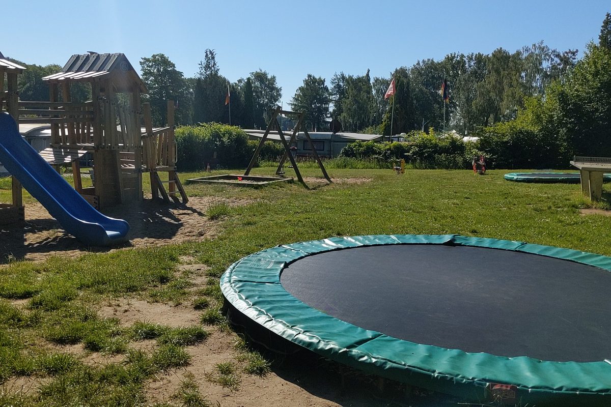 Seecamping Weisser Brunnen campsite in Wittenborn — photo 2