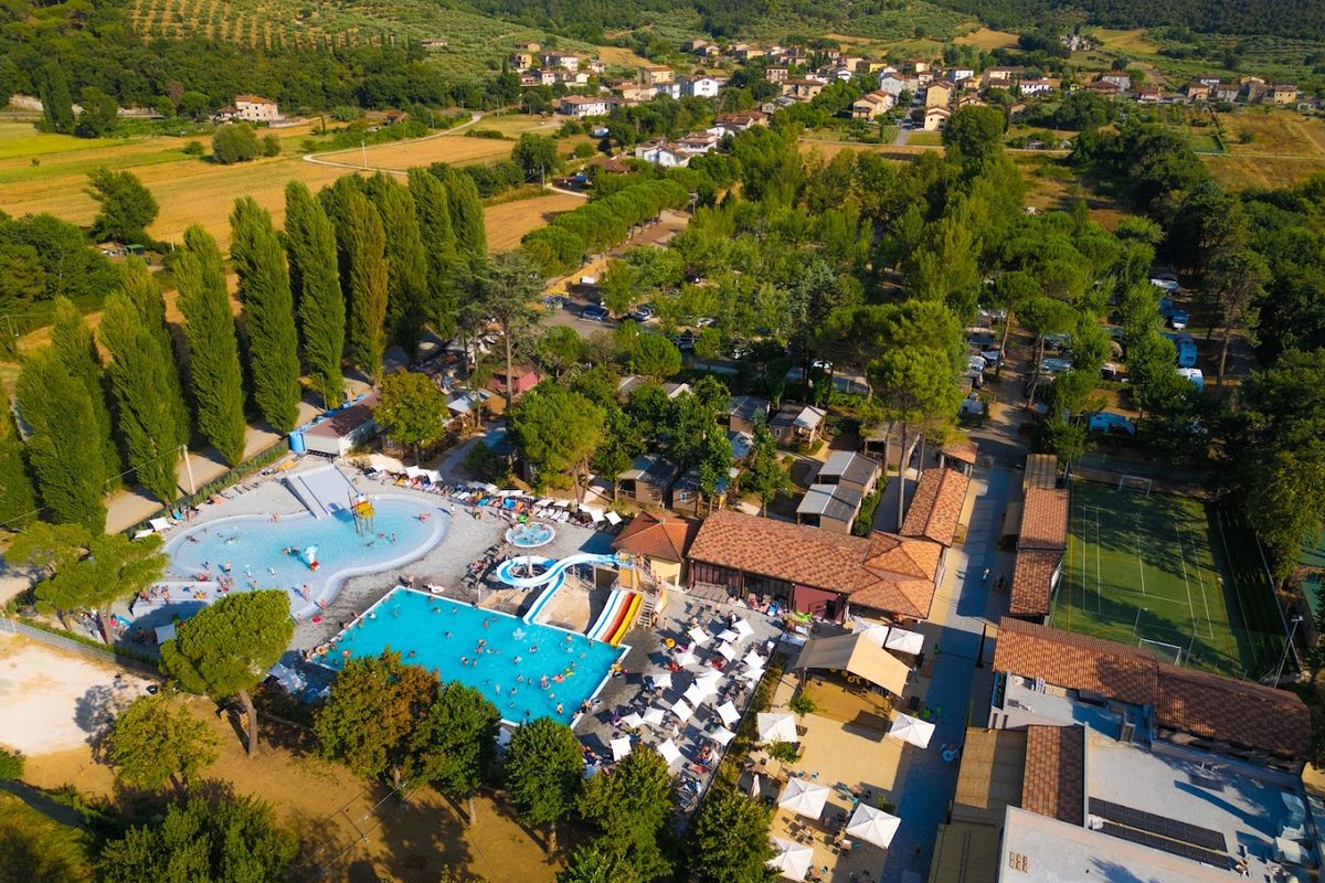 Trasimeno Glamping Resort campsite in Sant'Arcangelo — photo 3